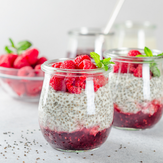 Recette du Chia Pudding à la Framboise