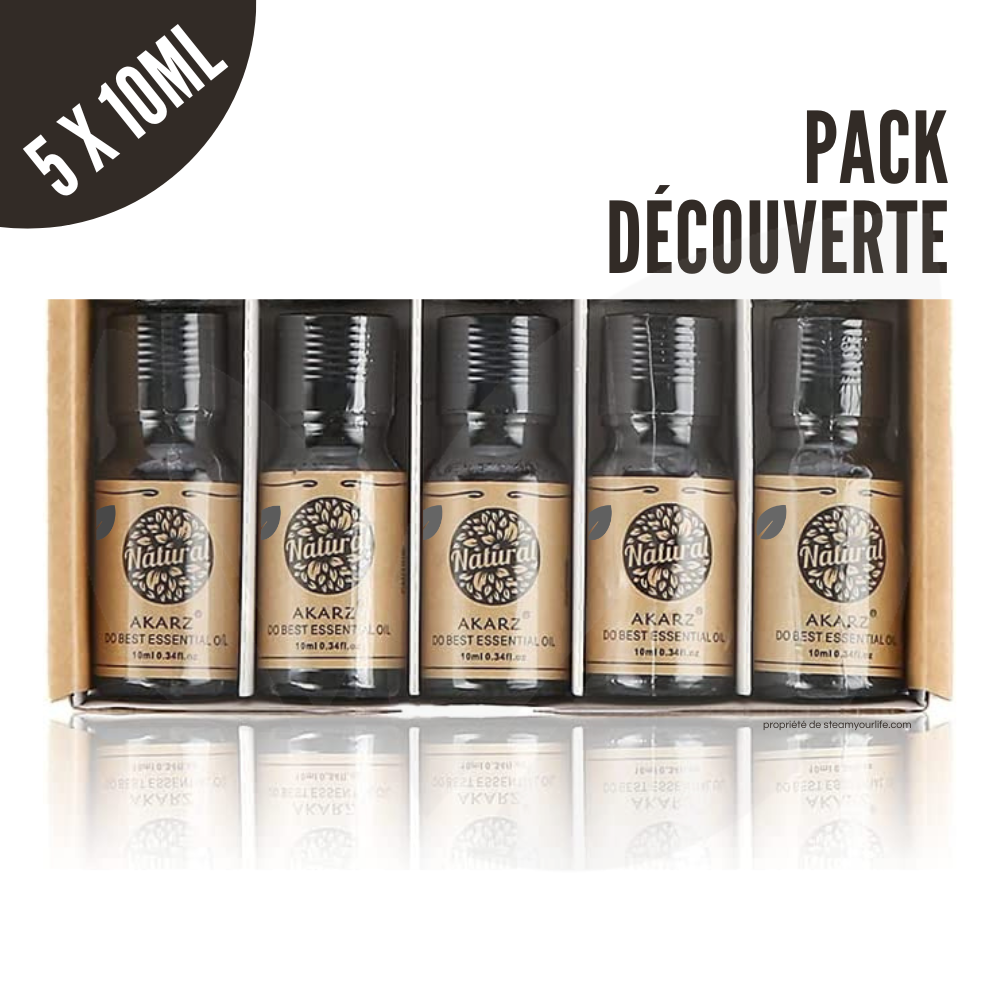 Pack Découverte 5 Huiles Essentielles 10ml AKARZ