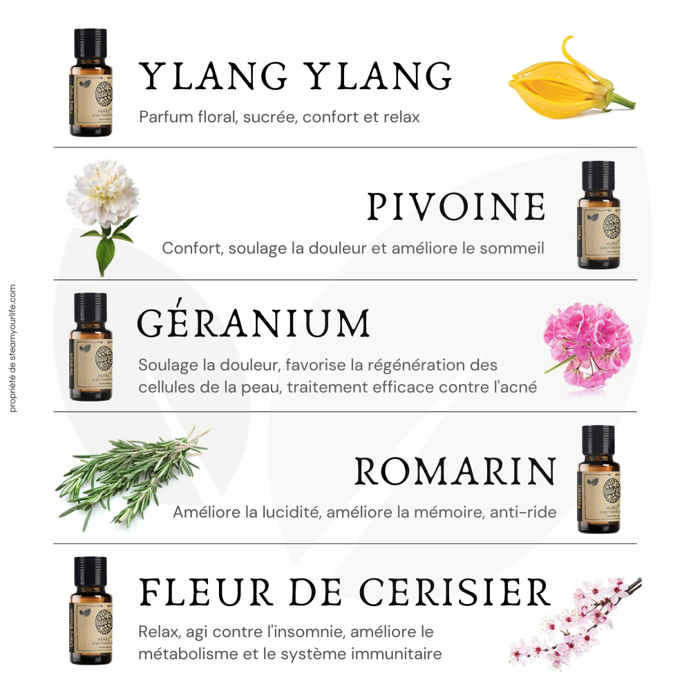 Pack Découverte 5 Huiles Essentielles 10ml AKARZ