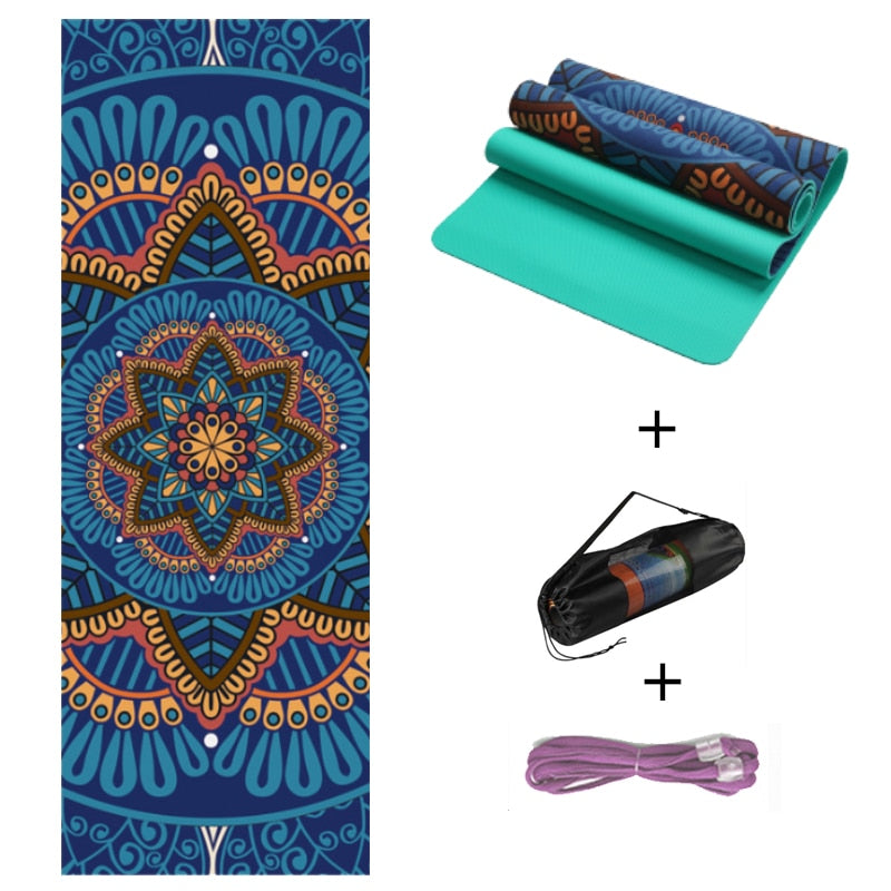 Tapis de Yoga Premium Cuir