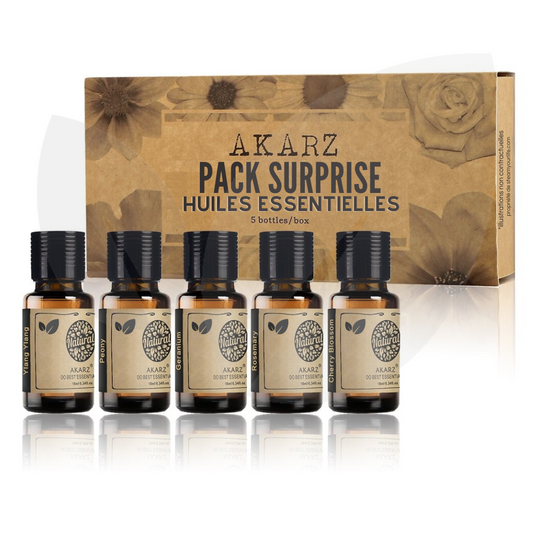 Pack Surprise 5 Huiles Essentielles 10ml AKARZ
