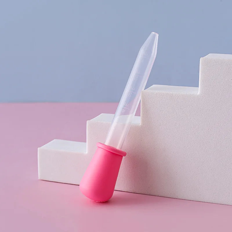 Lot de pipettes graduées souples en silicone 5 ml