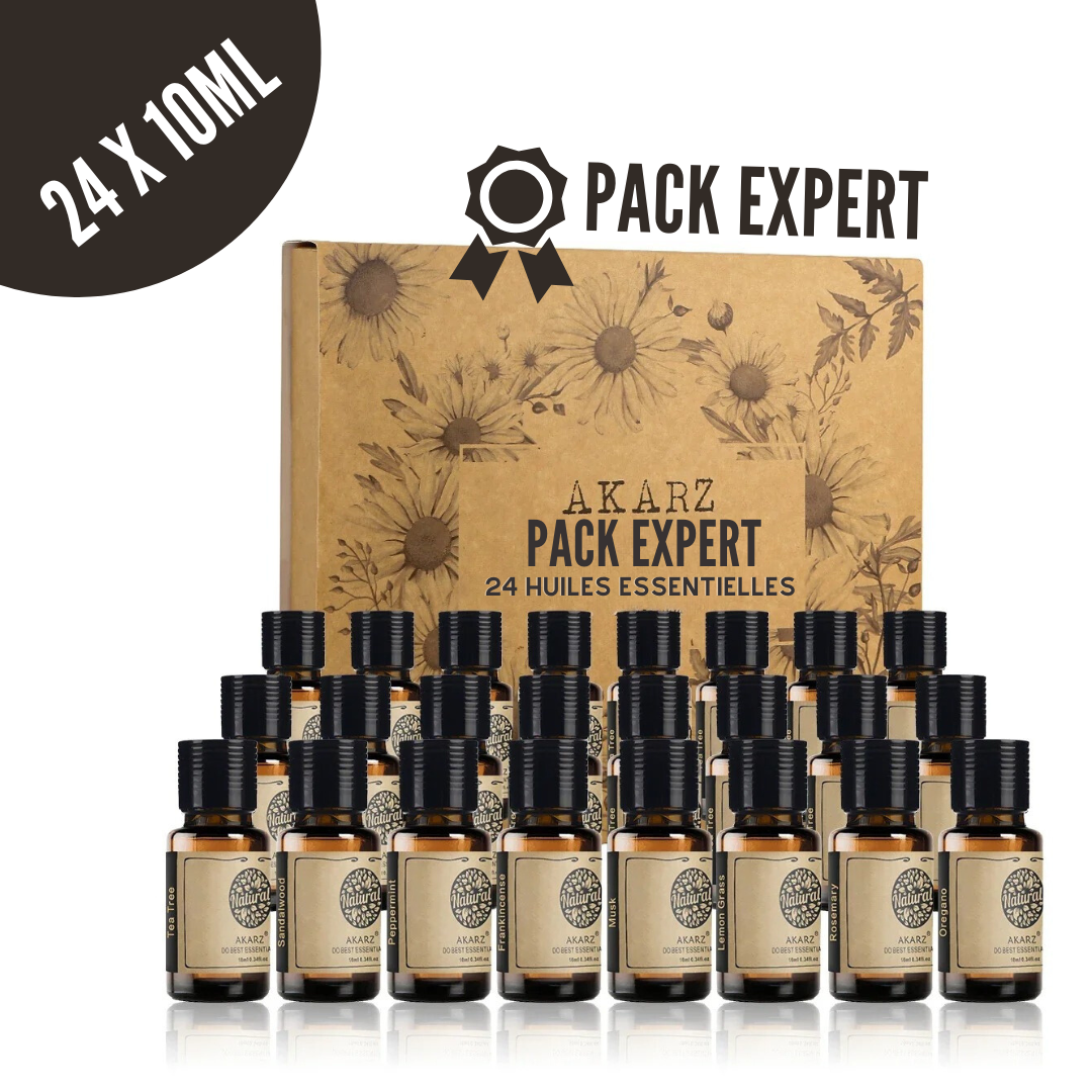 Pack Expert 24 Huiles Essentielles 10ml AKARZ